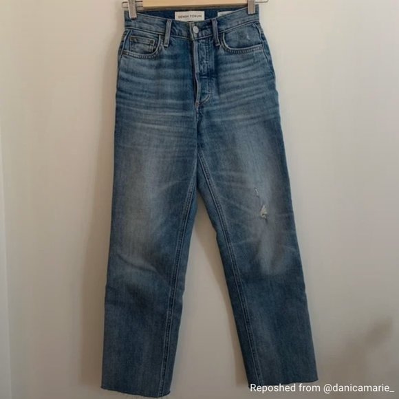 DENIM FORUM | High Rise Jeans | Size 23 - Picture 2 of 5